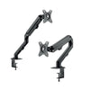 Hagor 8704 supporto da tavolo per Tv a schermo piatto 68,6 cm [27] Scrivania Nero (Hagor Easy Flex Single 17 - 27)
