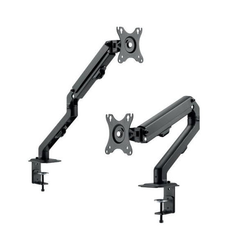 Hagor 8704 supporto da tavolo per Tv a schermo piatto 68,6 cm [27] Scrivania Nero (Hagor Easy Flex Single 17 - 27)