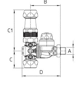 Getto atomizzatore Braglia M62 per ugelli Ø 15-18mm