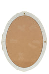 Biscottini SPECCHIERA DA PARETE IN LEGNO FINITURA BIANCA ANTICATA MADE IN ITALY Specchio