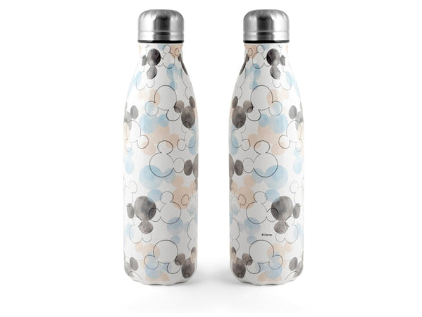 H&H Bottiglia Termica Mickey Blogger 500 ml in Acciaio Inox