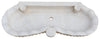 Biscottini Vasca smerlata in marmo bianco L120xPR56xH15 cm realizzata completamente mano
