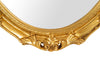 Biscottini SPECCHIERA DA PARETE IN LEGNO FINITURA FOGLIA ORO ANTICATO MADE IN ITALY