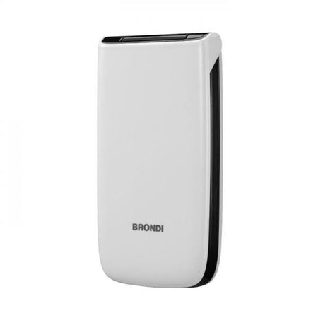 BRONDI MAGNUM 4 (BIANCO) - TELEFONO CELLULARE PER ANZIANI - TORCIA - FOTOCAMERA