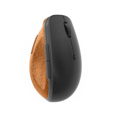 Mouse Verticale Wireless Go Ottico 6 Tasti 2400 DPI Colore Grigio