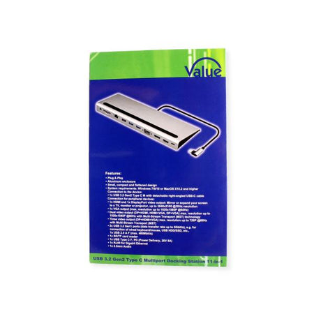 VALUE DOCKING USB - C, 11 - IN - 1