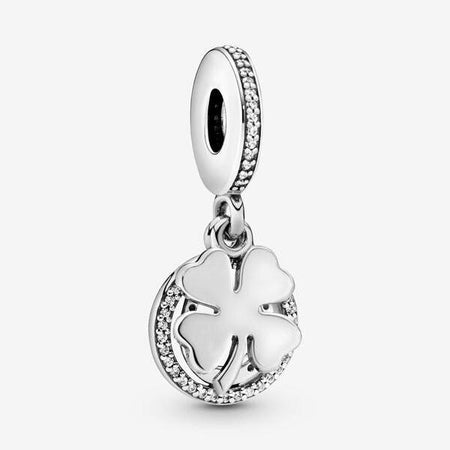 Pandora Charm pendente Quadrifoglio portafortuna