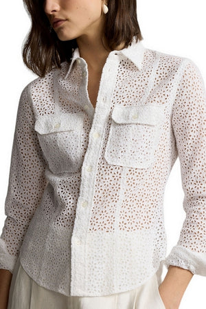 Ralph Lauren Camicie Bianco da donna