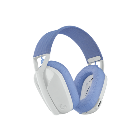 Logitech - Cuffie da gioco wireless G435 LIGHTSPEED - BIANCHE - Bluetooth leggero con microfono integrato per Dolby Atmos, PC, PS4, PS5, dispositivi mobili