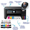 Stampante Multifunzione Epson EcoTank ET-2850 - Ink-jet A4 - Serbatoi Flaconi Alta Capacita' - Fronte/retro - Stampante / fotocopiatrice / scanner - Airprint - USB, WiFi