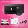 Stampante Multifunzione Epson EcoTank ET-2850 - Ink-jet A4 - Serbatoi Flaconi Alta Capacita' - Fronte/retro - Stampante / fotocopiatrice / scanner - Airprint - USB, WiFi
