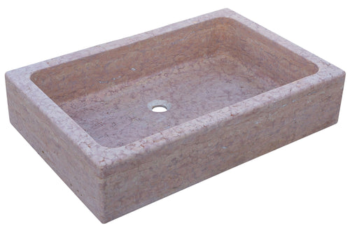 Biscottini Biscottini Fontana Acquasantiera Marmo Rosso Verona Lavorato Mano 90x60x20