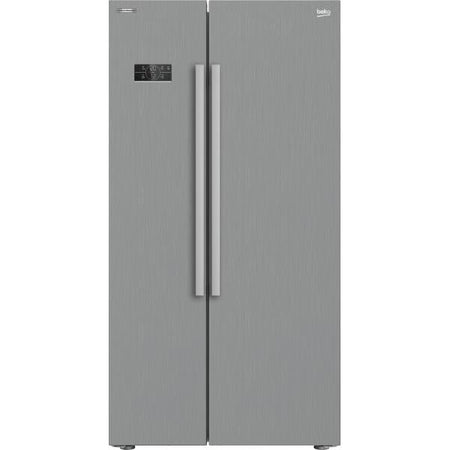 Beko Frigo Side By Side No Frost 640lt F 91cm Inox F Gn163130ptn