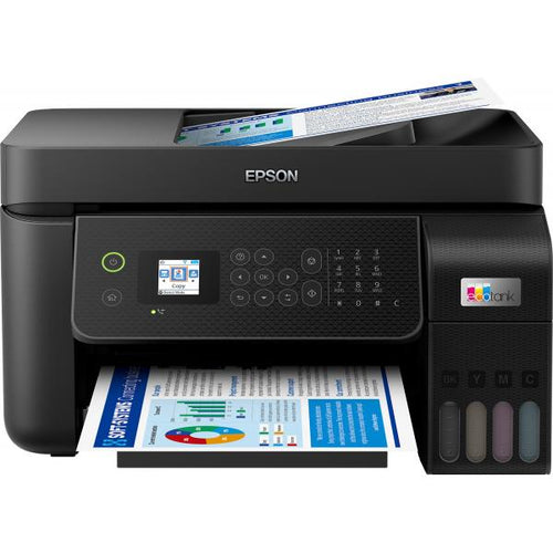 Stampante Multifunzione Epson EcoTank ET-4800 - Ink-jet A4 - Serbatoi Flaconi Alta Capacita' - Fronte/retro - Stampante / fotocopiatrice / scanner / fax - Airprint - USB, WiFi