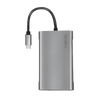 LogiLink UA0383 replicatore di porte e docking station per laptop Cablato USB 3.2 Gen 1 [3.1 Gen 1] Type-C Argento (UA0383)