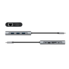 LogiLink UA0383 replicatore di porte e docking station per laptop Cablato USB 3.2 Gen 1 [3.1 Gen 1] Type-C Argento (UA0383)