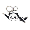 Legami, Cavo di Ricarica 3 in 1 retrattile, Tema Panda