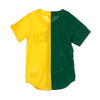 MITCHELL & NESS Casacca Bottoni Uomo Split Mesh Button Front Seasup Original Team Colors da uomo