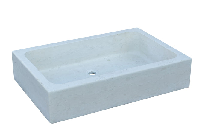 Biscottini Lavandino in marmo bianco di Verona Made in Italy Fontana Acquasantiera