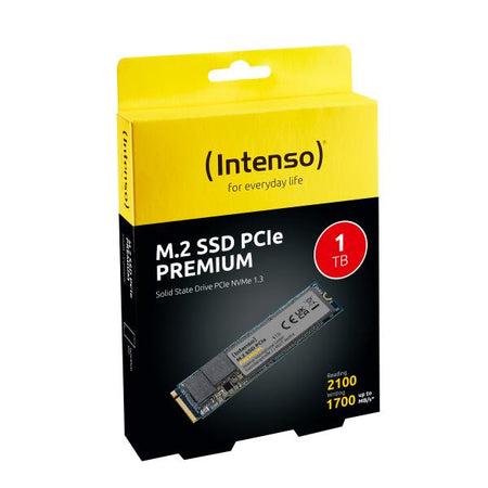 Intenso 3835460 drives allo stato solido 1 TB M.2 PCI Express 3.0 NVMe 3D NAND (1TB Intenso M.2 PCIe NVMe SSD)