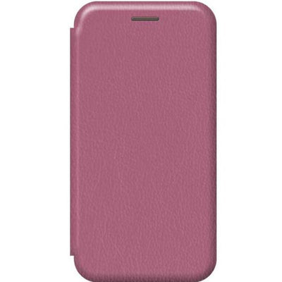 custodia a libro iphone 7 / 8 plus con porta carte di credito chiusura magnetica pink