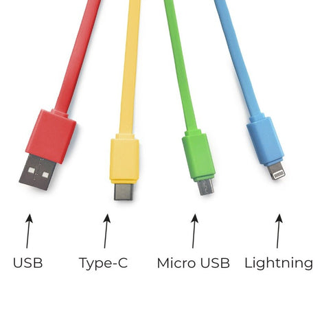 Legami, Cavo di Ricarica Multiplo Link up , Arcobaleno
