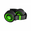 Cuffie con Microfono Techmade TM-046-GR - Bluetooth V5.0 - Jack 3.5mm - Richiudibili - Colore Verde