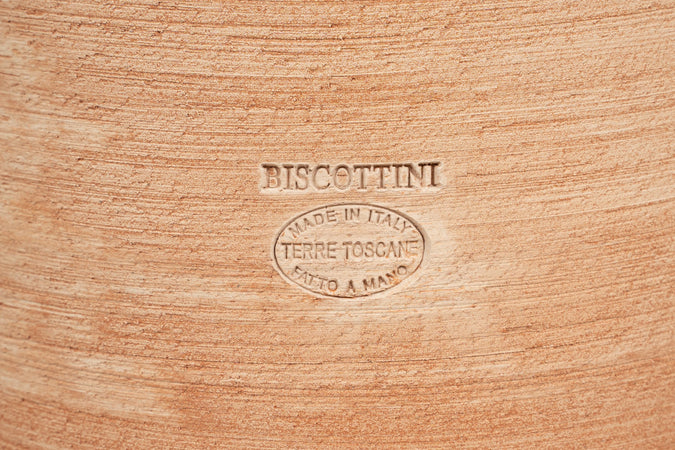 Biscottini Meridiana in Terracotta da appendere 100% made in Italy interamente lavorata a mano al tornio