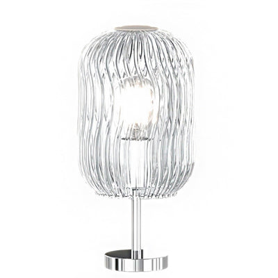 Abat-jour moderno Top Light TENDER 1181 CR P TR E27 LED vetro lampada tavolo