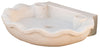 Biscottini Lavandino in marmo bianco L60xPR50xH13 cm Vasca realizzata completamente