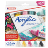 Astuccio 5 Marcatori Acrilici Edding 5400 3D Double Liner