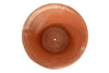Biscottini Vaso in terracotta Galestro festonato 100% Made in Italy, interamente fatto a mano