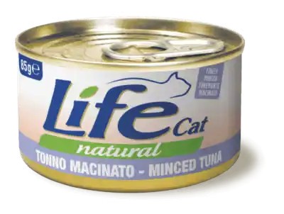 Life Cat Natural Scatoletta Tonno Macinato per Gatti 85gr