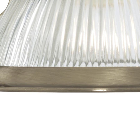 Applique Contemporanea American Dinner Acciaio Adjustable Vetro 1 Luce E27
