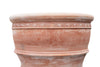 Biscottini Vaso in terracotta Galestro festonato 100% Made in Italy, interamente fatto a mano