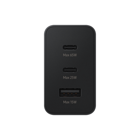 Caricabatterie Samsung EP-T6530 Super Fast Charging (65W) - 2x Usb Type-C, 1x Usb Type-A
