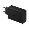 Caricabatterie Samsung EP-T6530 Super Fast Charging (65W) - 2x Usb Type-C, 1x Usb Type-A