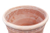 Biscottini Biscottini Vaso Terracotta Galestro Festonato D102xH77 Fatto a Mano Toscana