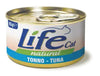 Life Cat Natural Scatoletta Tonno per Gatti 85gr