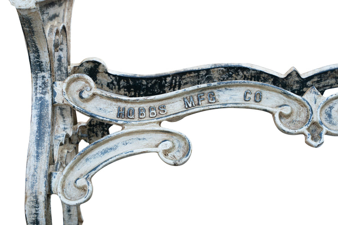 Biscottini Biscottini Base Tavolo Ghisa Anticata 127x58x71 Robusta Stabile Design Vintage