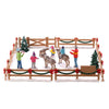 Zoo delle Renne personaggi per villaggio di Natale in Poliresina‎