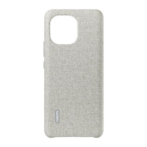 Custodia per Smartphone Cover MI 11 Cloth - realizzata in PU altamente resistente - Antiscivolo - Grigio