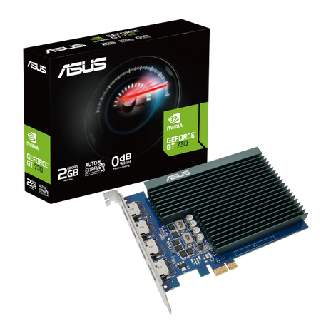 ASUS VGA GEFORCE GT 730, GT730-4H-SL-2GD5, 2GB GDDR5, HDMI , 90YV0H20-M0NA00