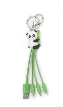 Legami, Cavo di Ricarica Multiplo, Tema Panda