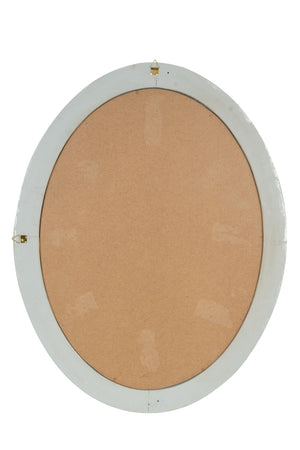 Biscottini SPECCHIERA DA PARETE IN LEGNO FINITURA FOGLIA ARGENTO ANTICO MADE IN ITALY