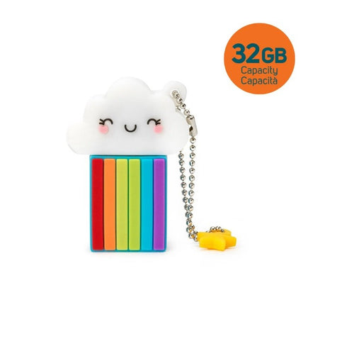 Legami, Chiavetta USB 3.0, 32 GB Tema Rainbow