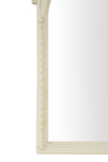 Biscottini SPECCHIERA DA PARETE IN LEGNO FINITURA BIANCA ANTICATA MADE IN ITALY Specchio
