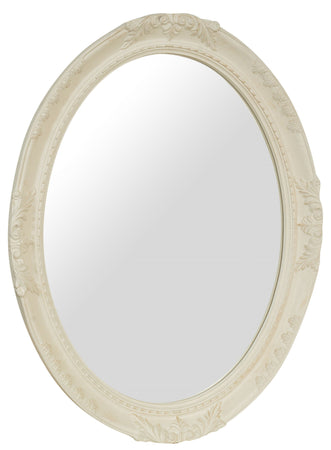 Biscottini SPECCHIERA DA PARETE IN LEGNO FINITURA BIANCA ANTICATA MADE IN ITALY