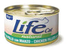 Life Cat Natural Scatoletta Filetti di Pollo con Manzo per Gatti 85gr