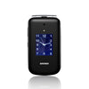 BRONDI SUPER VOICE (NERO/ARGENTO) - TELEFONO CELLULARE PER ANZIANI - TASTO SOS - AUDIO AMPLIFICATO - CONTROLLO REMOTO - BASE DI RICARICA - DOPPIO DISPLAY